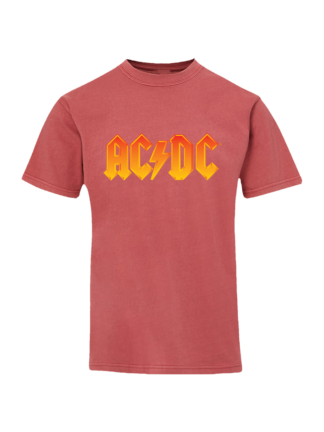 ACDC Fire Logo with Coastal Color Tee
