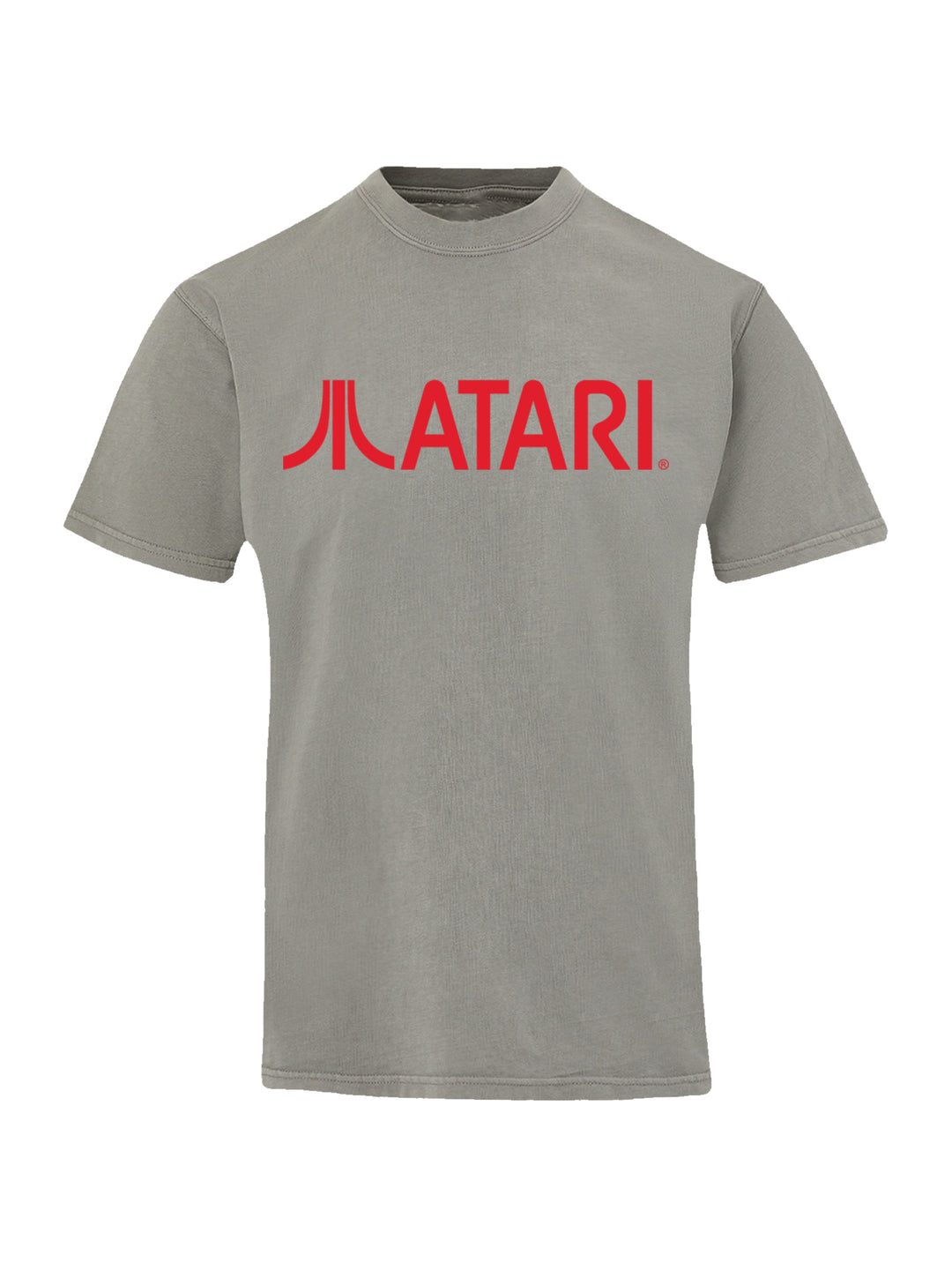 Atari Games Logo Red Retro Gaming Horizontal with Coastal Color Tee
