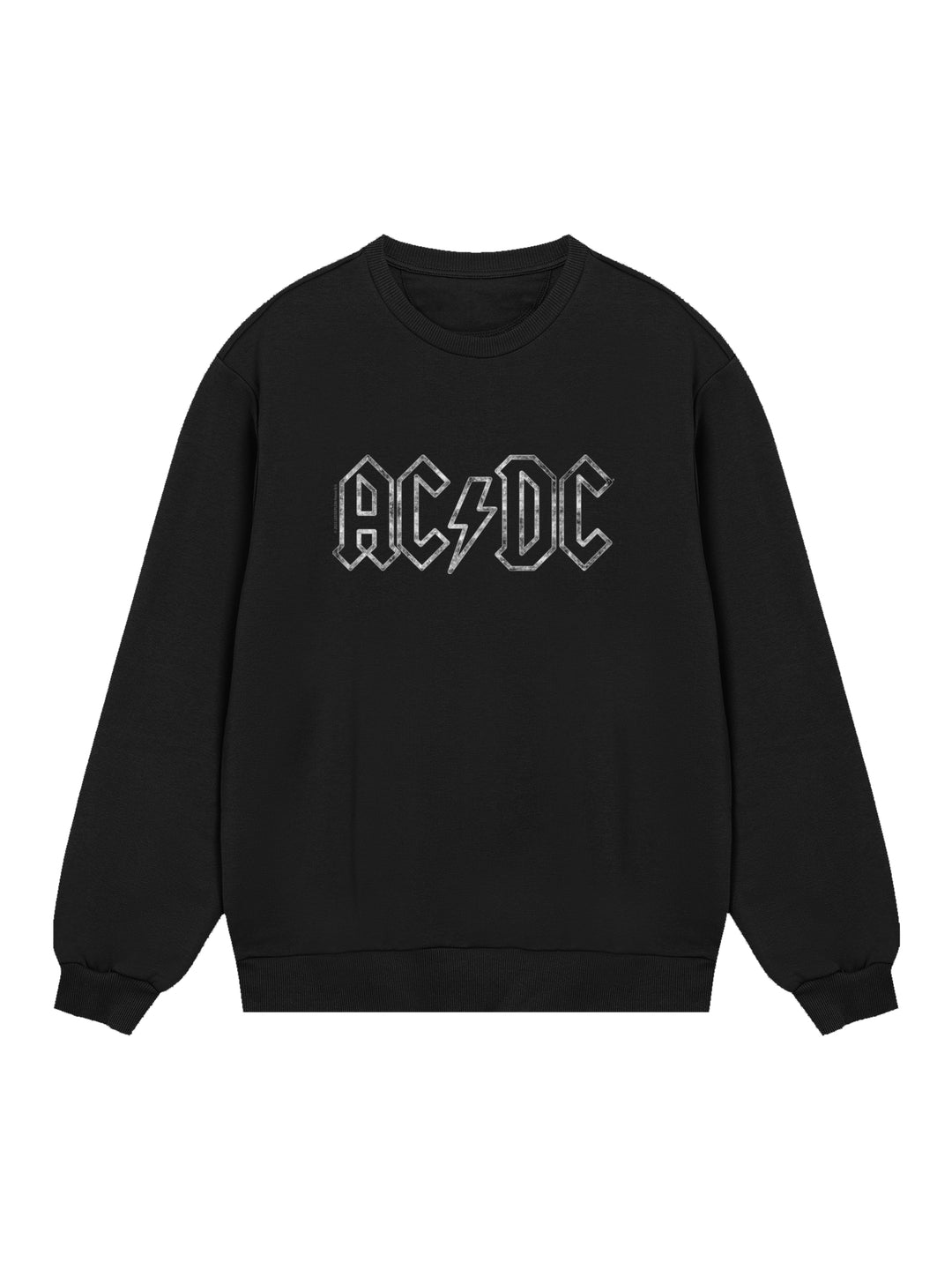 ACDC Jagged Logo Mens Regular Sweatshirt
