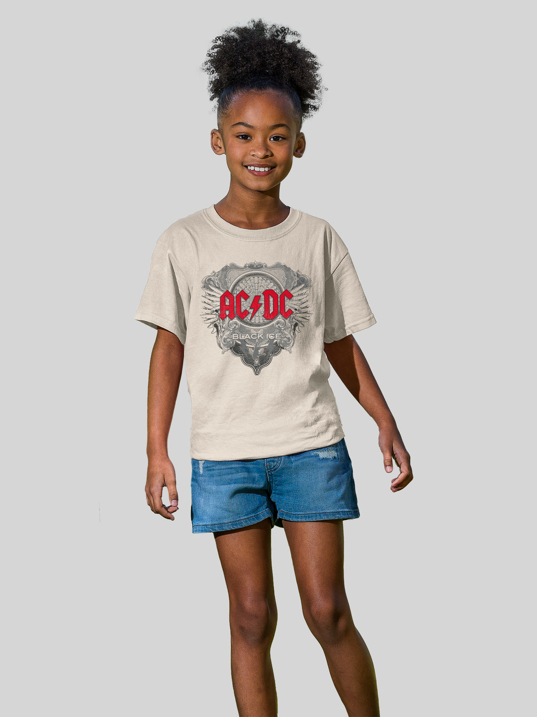 AC/DC Black Ice with Red with Youth Buddy Tee