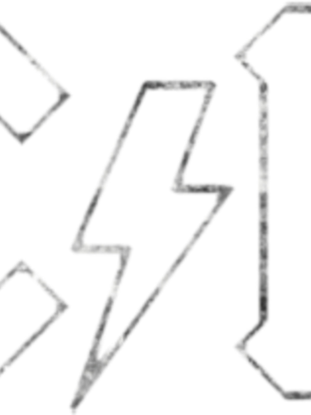 ACDC Jagged Logo T-Shirt Round Neck