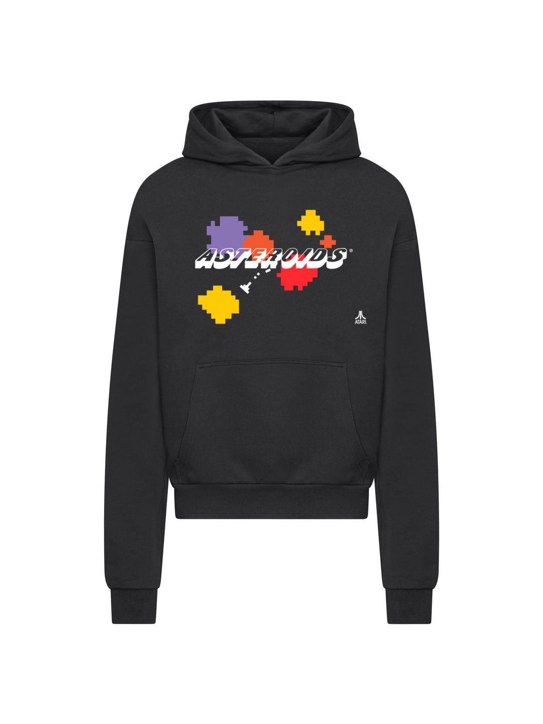 Atari Asteroids Retro Gameplay with Ultra Heavy Hoody