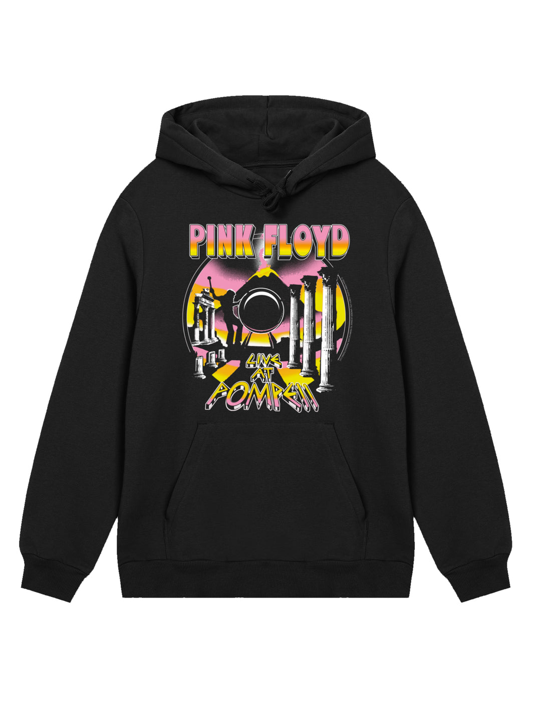Pink Floyd Live At Pompeii Volcano Men's Organic Hoodie