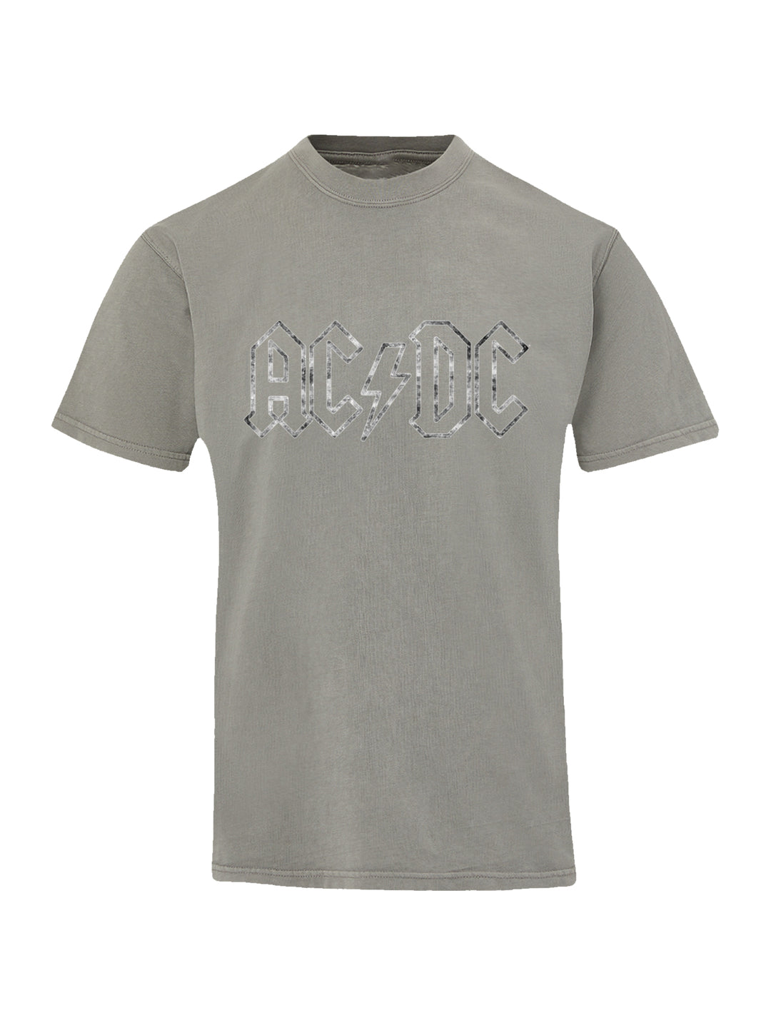 ACDC Jagged Logo with Coastal Color Tee