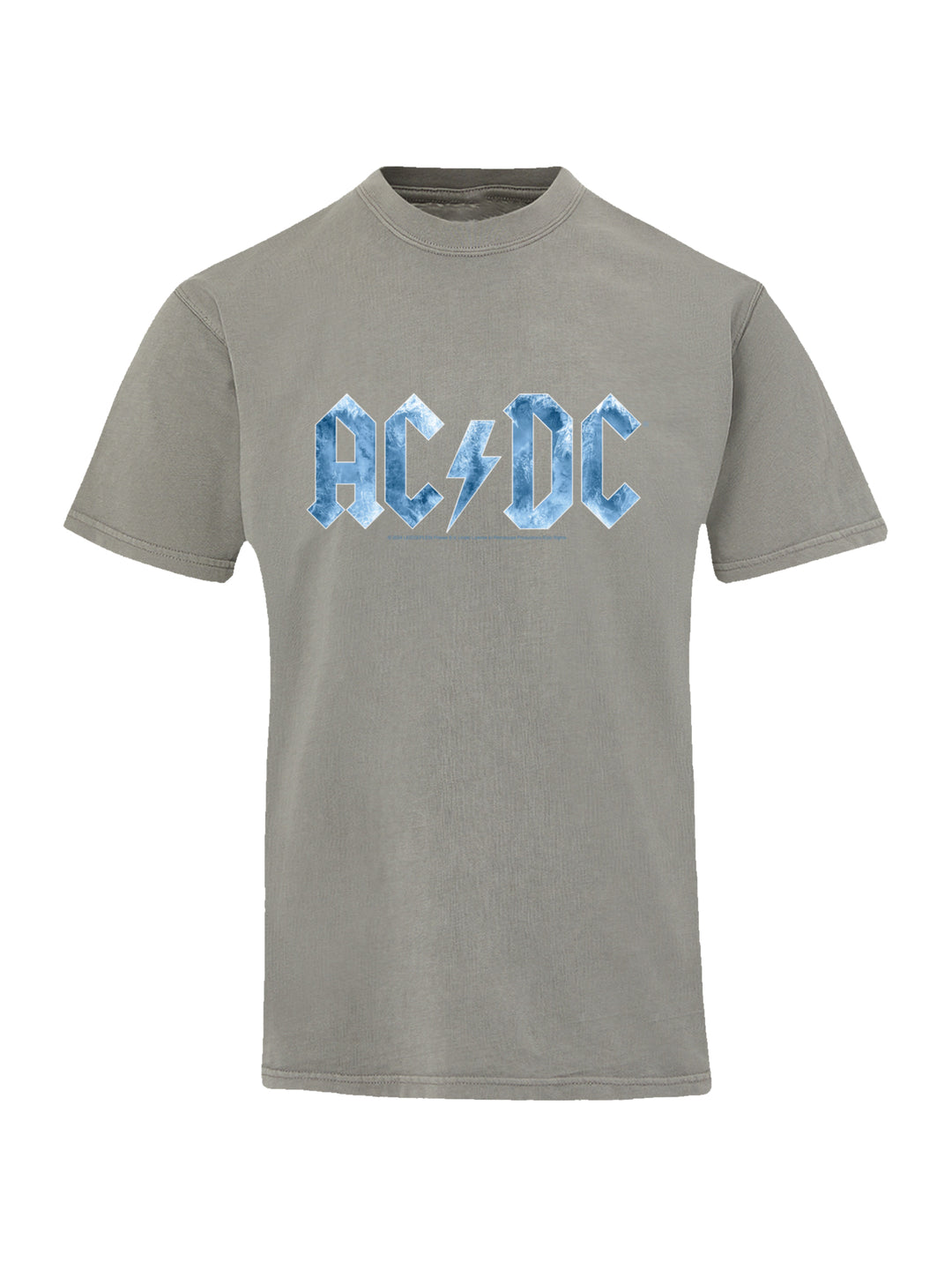 ACDC Blue Ice Logo with Coastal Color Tee