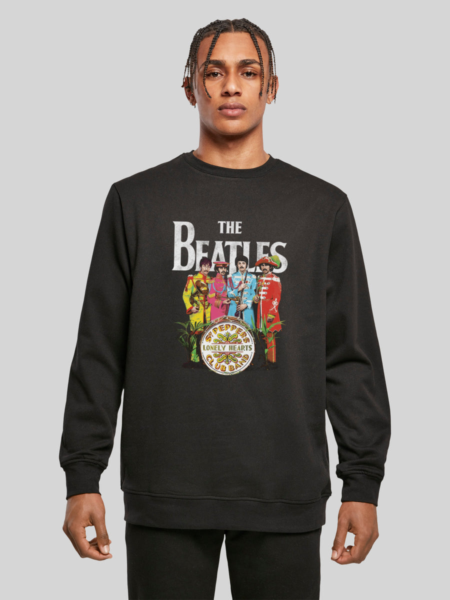 The Beatles Sweatshirt | Sgt Sweater Longsleeve – | F4NT4STIC Men Pepper