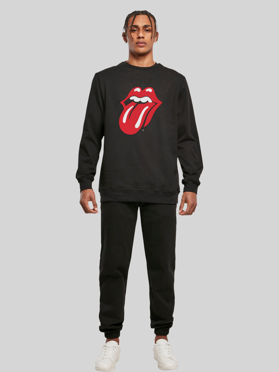 Men | Tongue The | Longsleeve Sweate Rolling Classic Sweatshirt – Stones F4NT4STIC