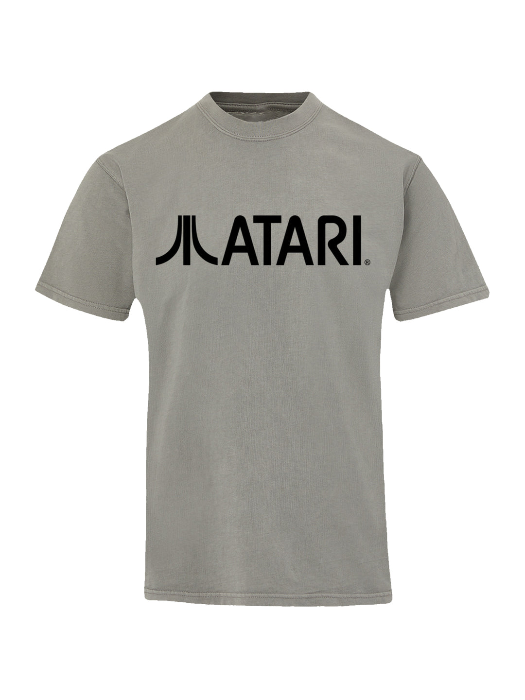 Atari Games Logo Black Retro Gaming Horizontal with Coastal Color Tee