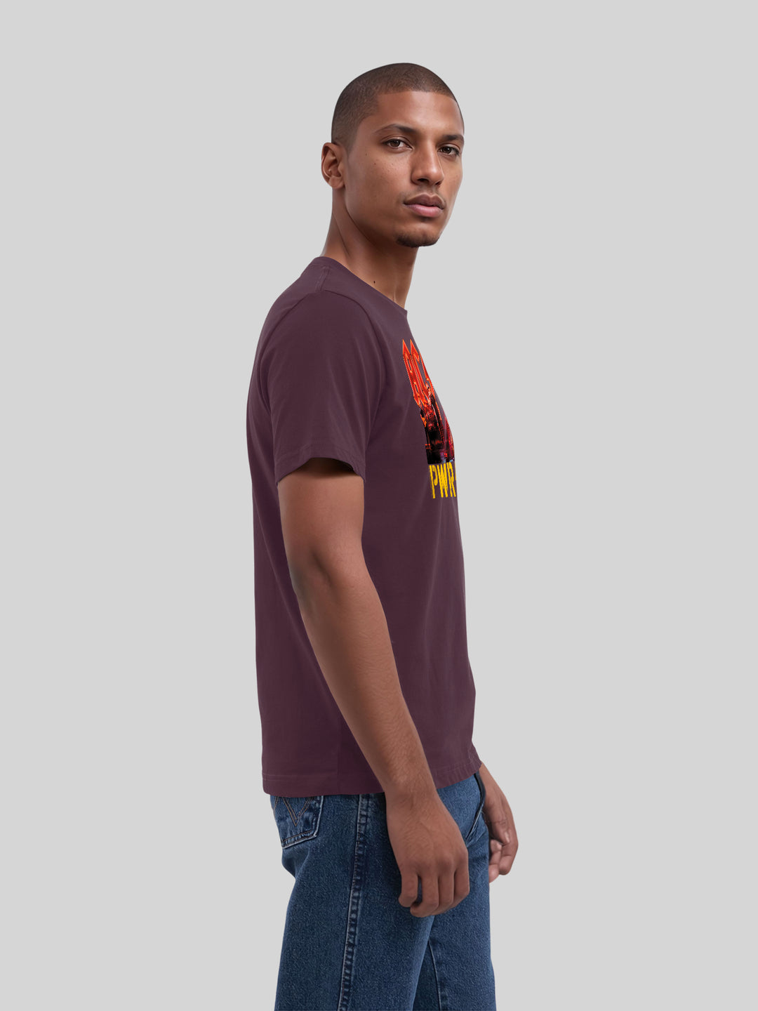 ACDC PWRUP Stage Lights with True Blanks | Mens Regular Tee