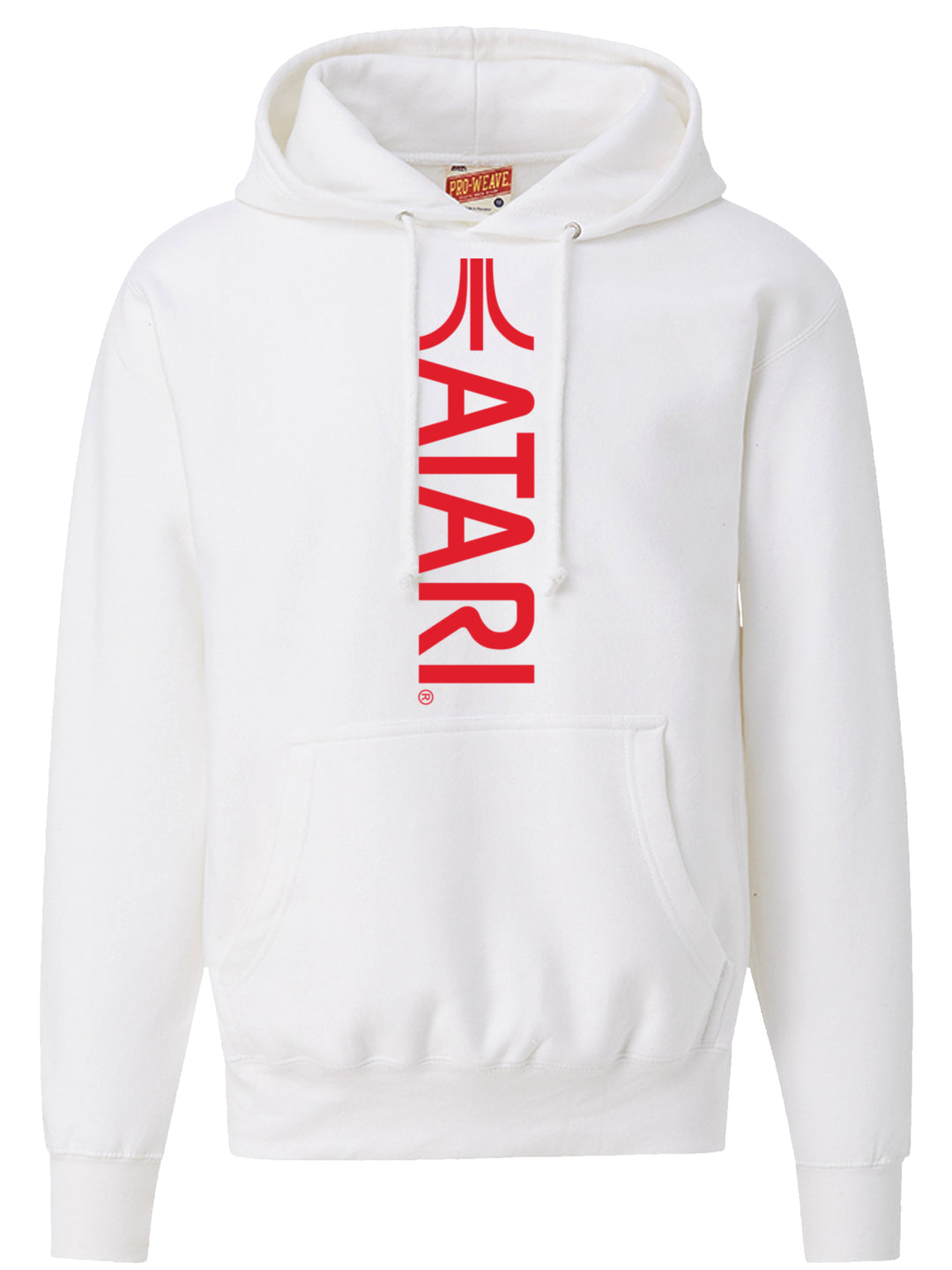 Atari Games Vertical Logo Red Retro Gaming with Pro-Weave® Hood