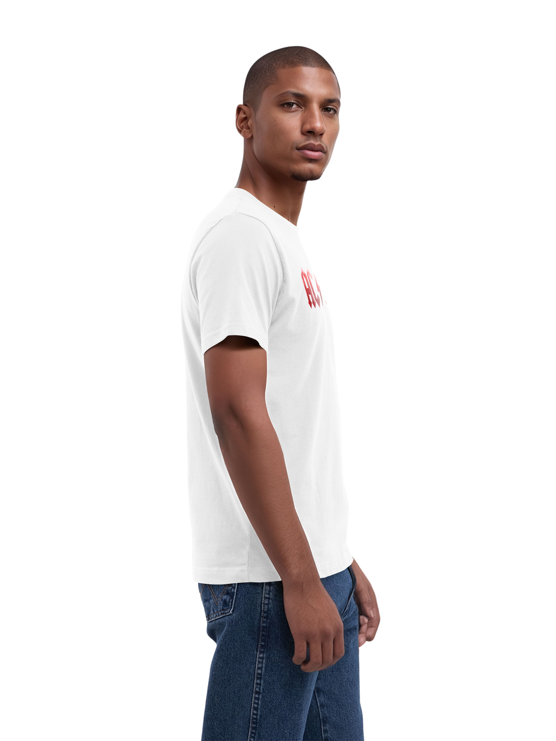 ACDC Red Ice Logo with True Blanks | Mens Regular Tee