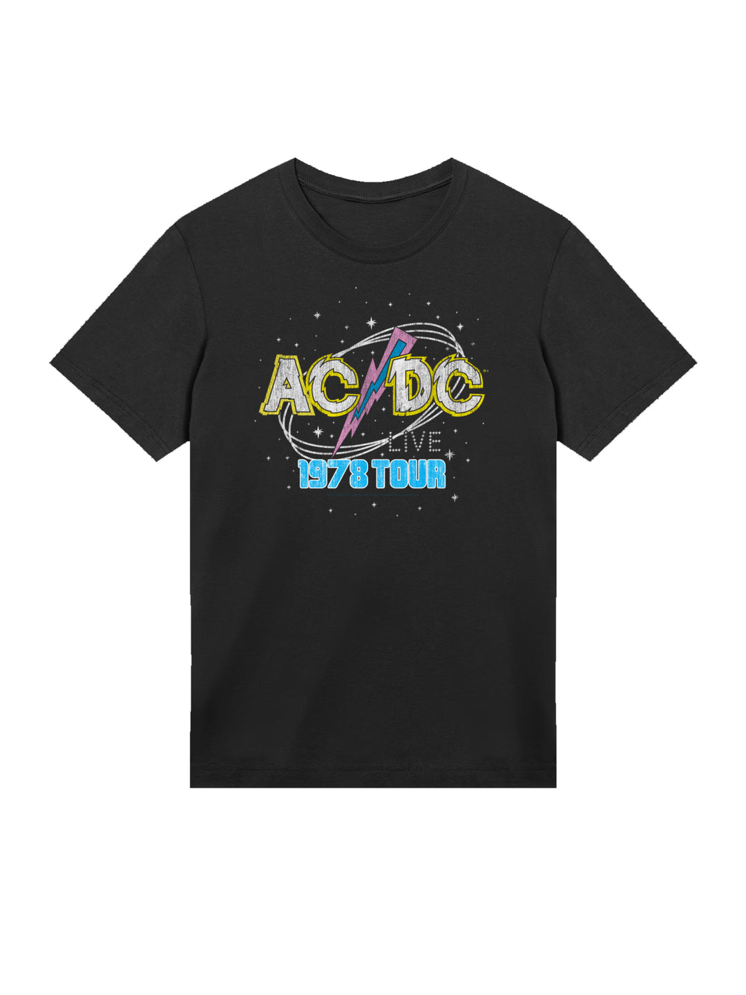 ACDC 1981 Live Tour with True Blanks | Mens Regular Tee