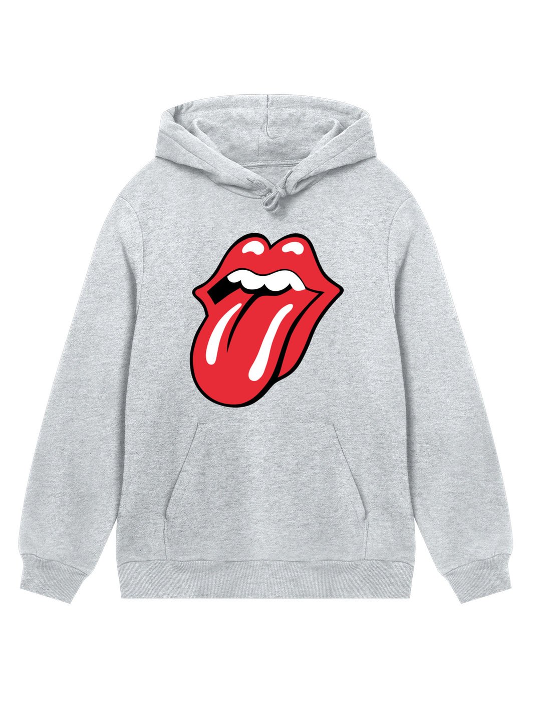 The Rolling Stones Classic Tongue Blk with True Blanks | Mens Regular Hoodie