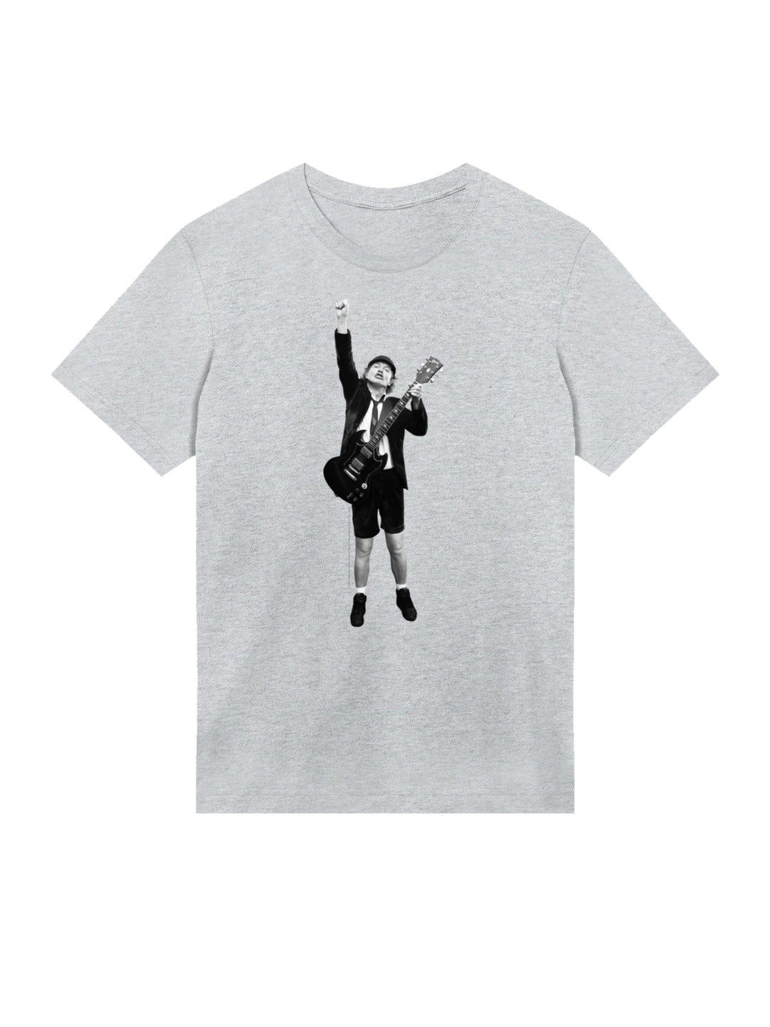 ACDC Angus Young Cut Out with True Blanks | Mens Regular Tee