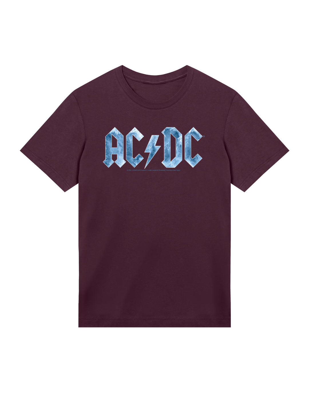 ACDC Blue Ice Logo with True Blanks | Mens Regular Tee