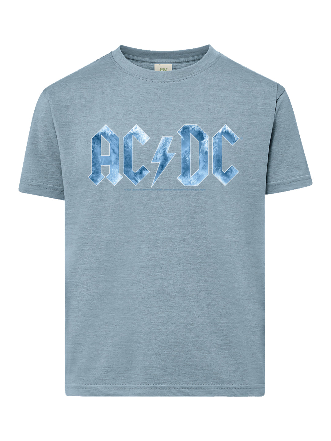 ACDC Blue Ice Logo with Youth Buddy Tee