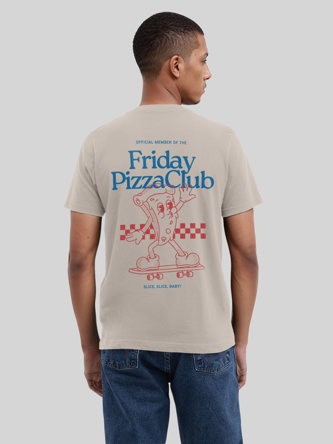 Friday Pizza Club Mens T-Shirt