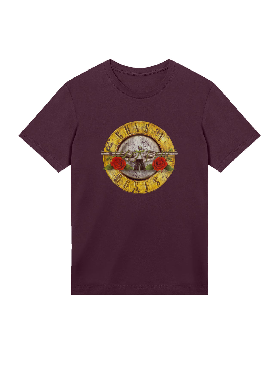 Guns n' Roses Vintage Bullet Logo Mens Regular Tee