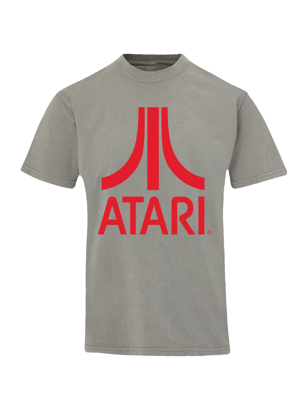 Atari Games Logo Red Retro Gaming with Coastal Color Tee