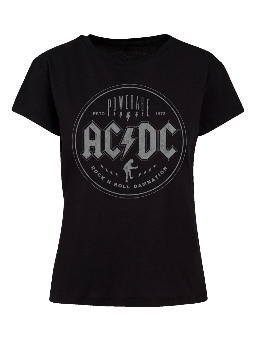 ACDC Rock N Roll Damnation with Ladies Box Tee