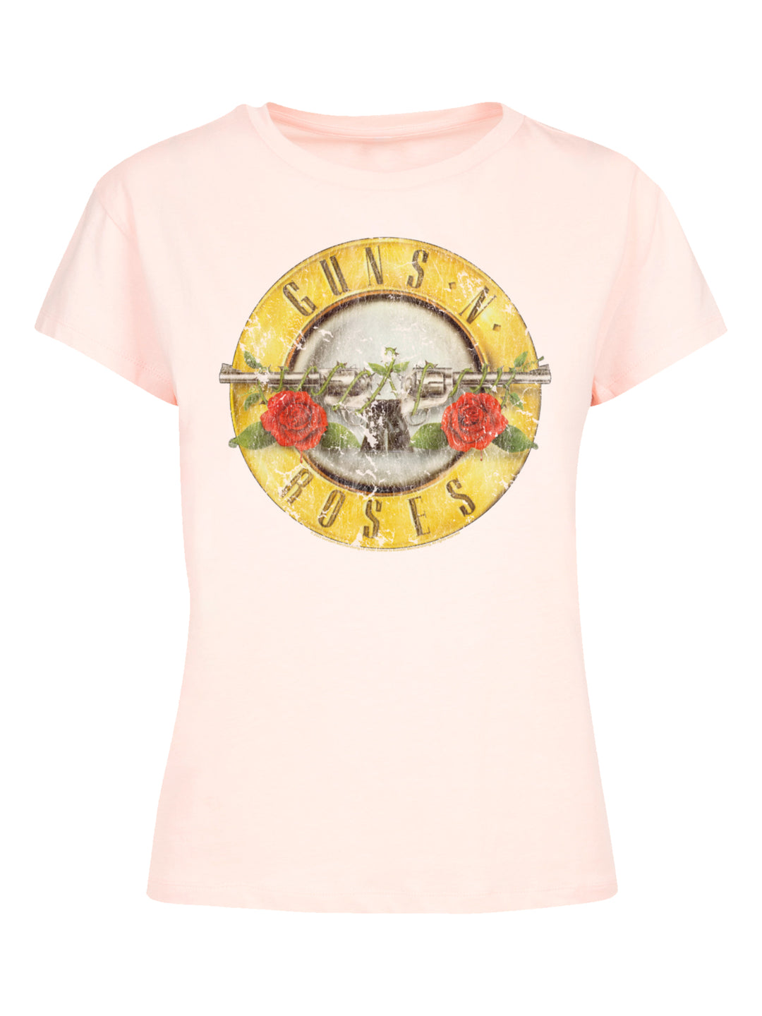 Guns 'n' Roses Vintage Bullet Logo with Ladies Box Tee