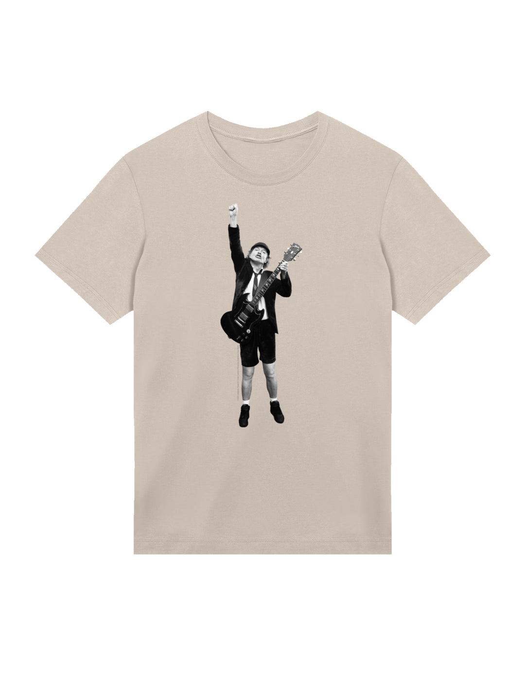 ACDC Angus Young Cut Out with True Blanks | Mens Regular Tee