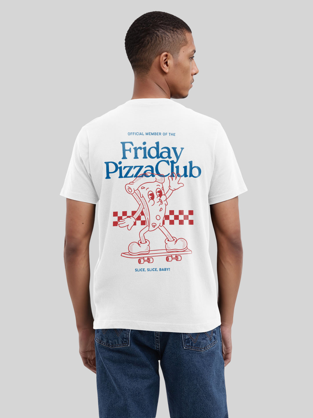 Friday Pizza Club Mens T-Shirt