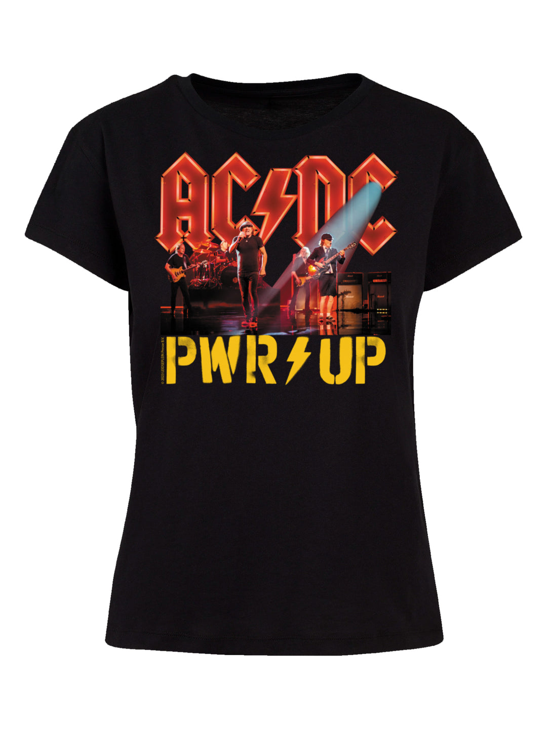 ACDC PWRUP Stage Lights with Ladies Box Tee