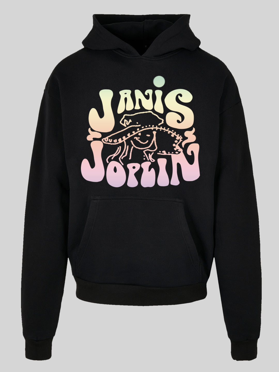 Janis Joplin Pastel Logo + with Ultra Heavy Hoody