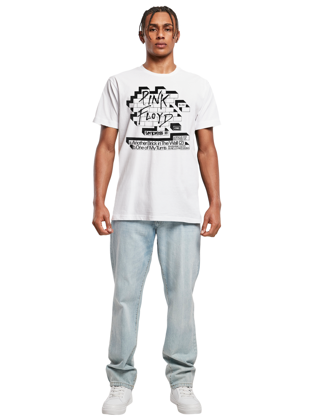 Pink Floyd Another Brick In The Wall Cover T-Shirt Round Neck