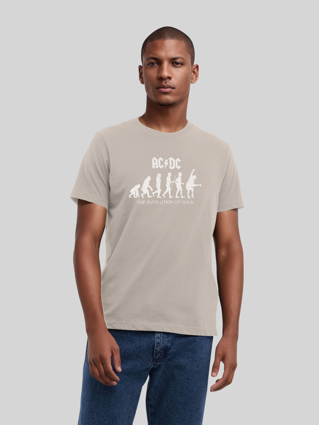 AC/DC Evolution Of Rock Organic T-Shirt