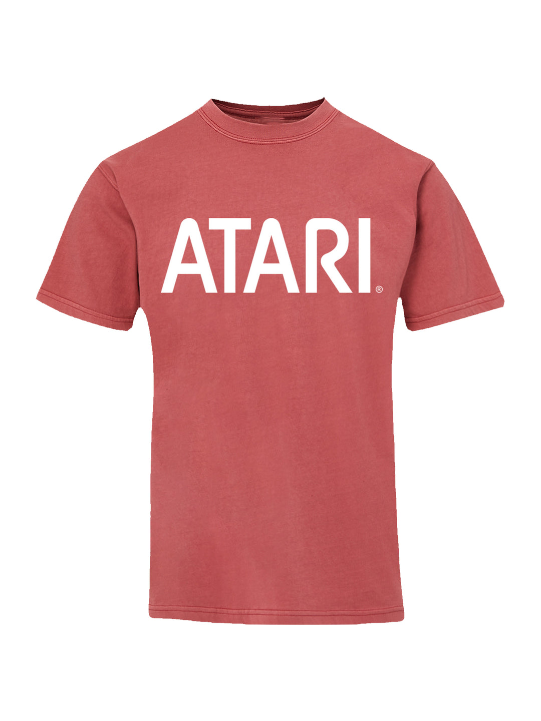 Atari Games White Retro Gaming with Coastal Color Tee