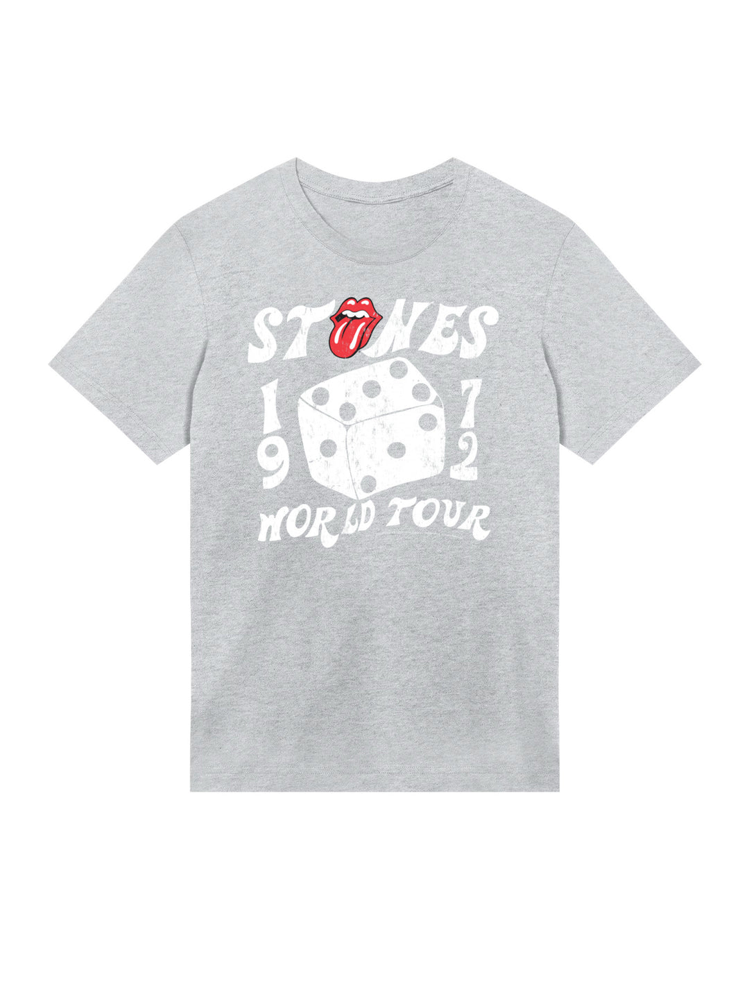 The Rolling Stones Dice Art Rock Music Band with True Blanks | Mens Regular Tee