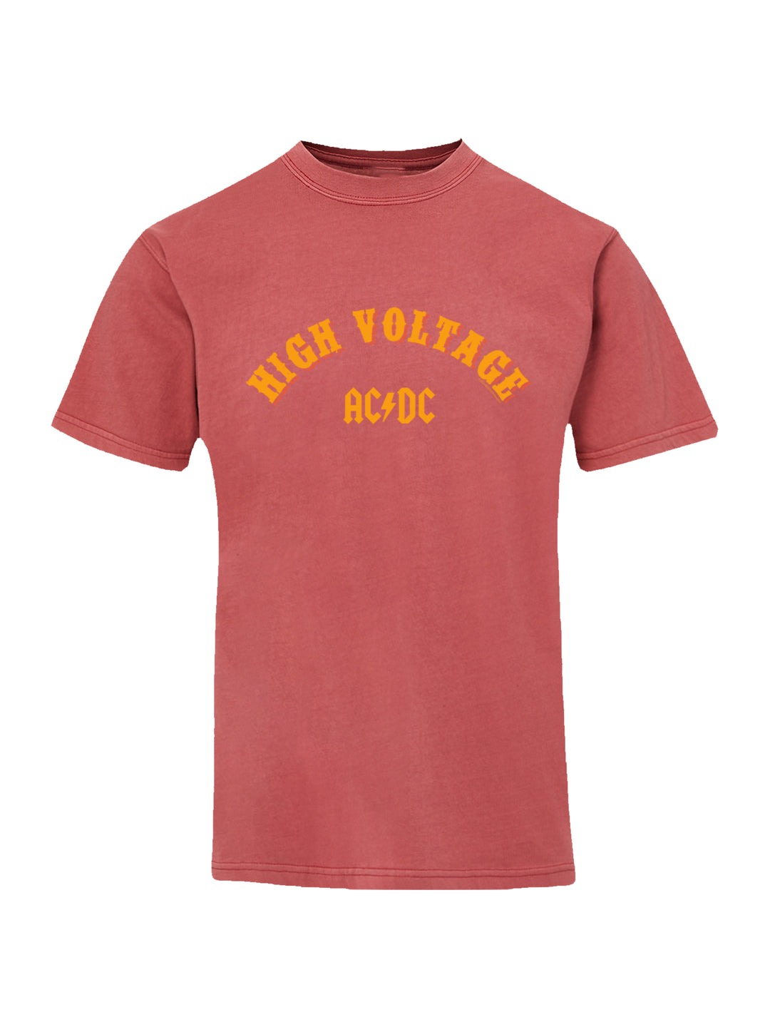AC/DC High Voltage Collegiate with Coastal Color Tee
