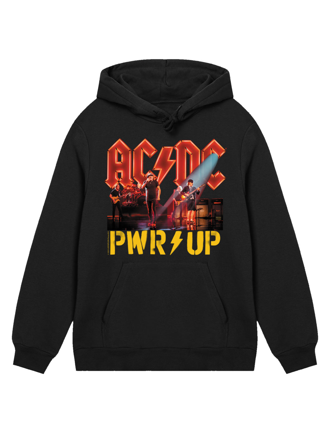 ACDC PWRUP Stage Lights with True Blanks | Mens Regular Hoodie