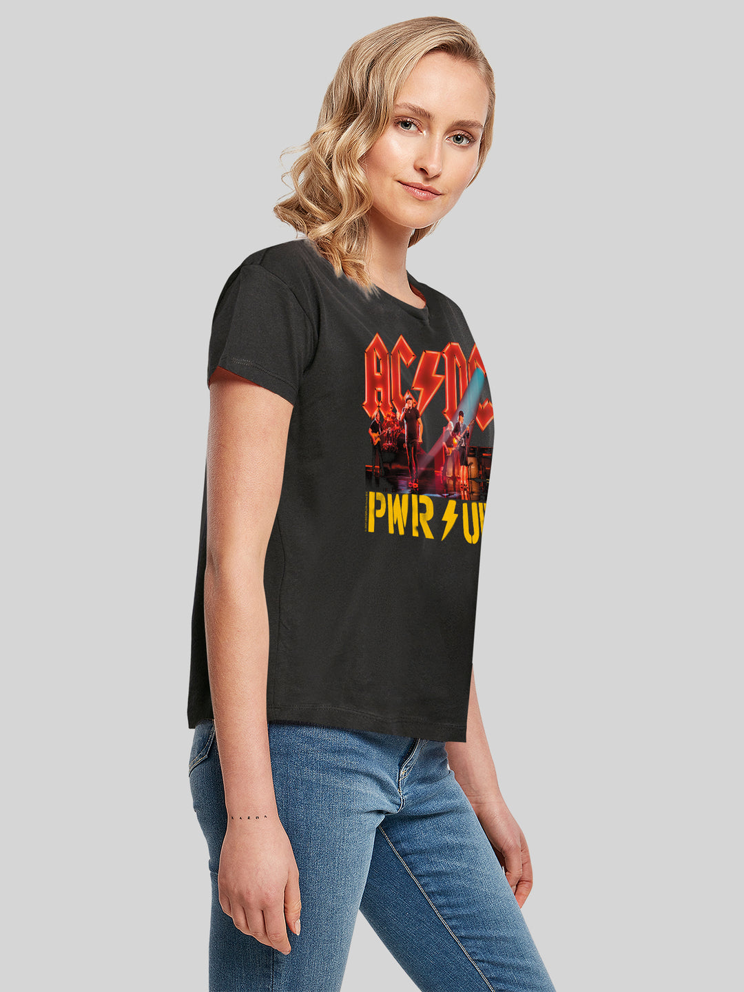 ACDC PWRUP Stage Lights with Ladies Box Tee