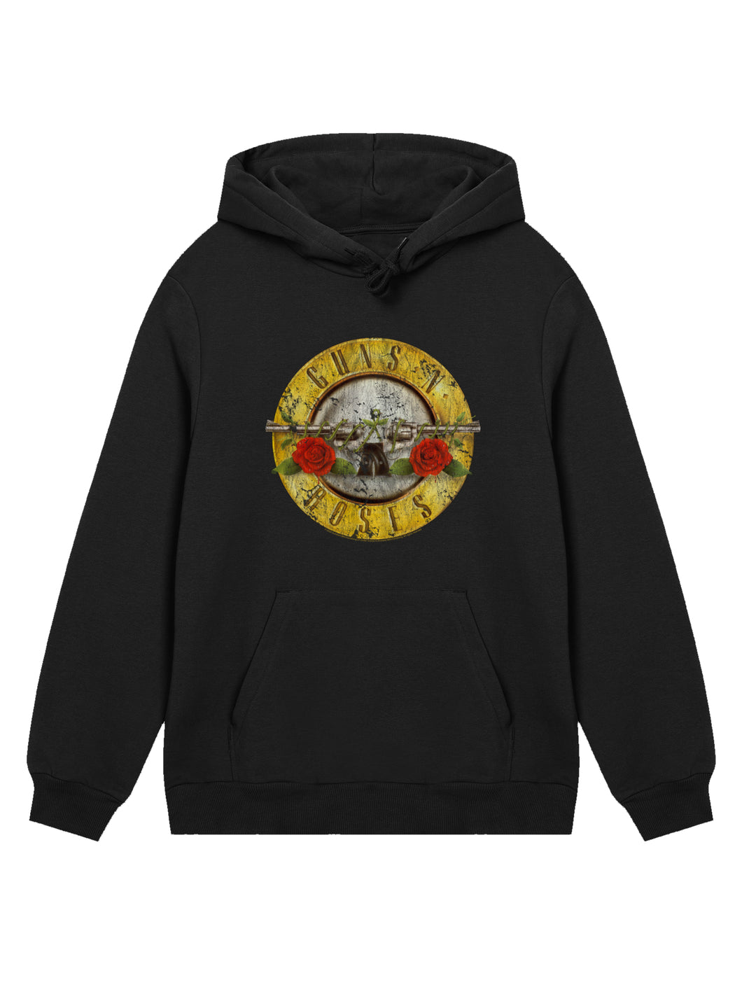 Guns 'n' Roses Vintage Bullet Logo Mens Regular Hoodie