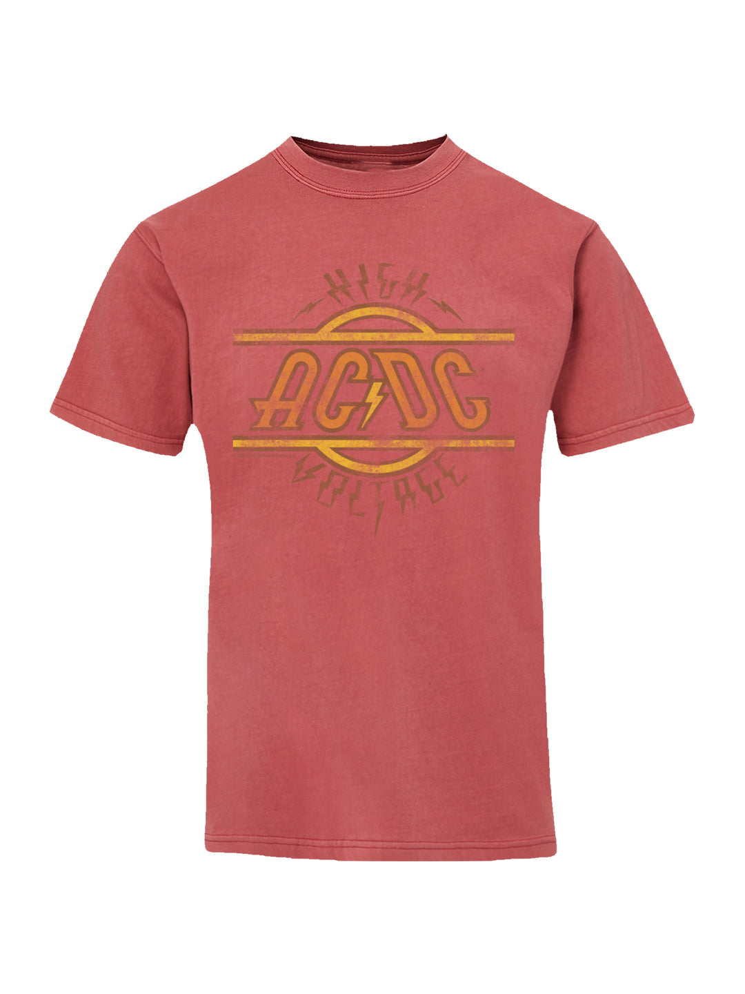 AC/DC High Voltage with Coastal Color Tee