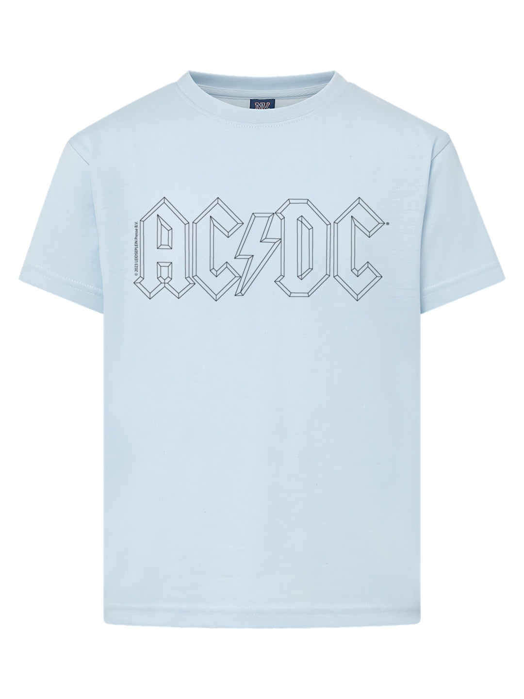 ACDC Black Outline Logo with Youth Buddy Tee