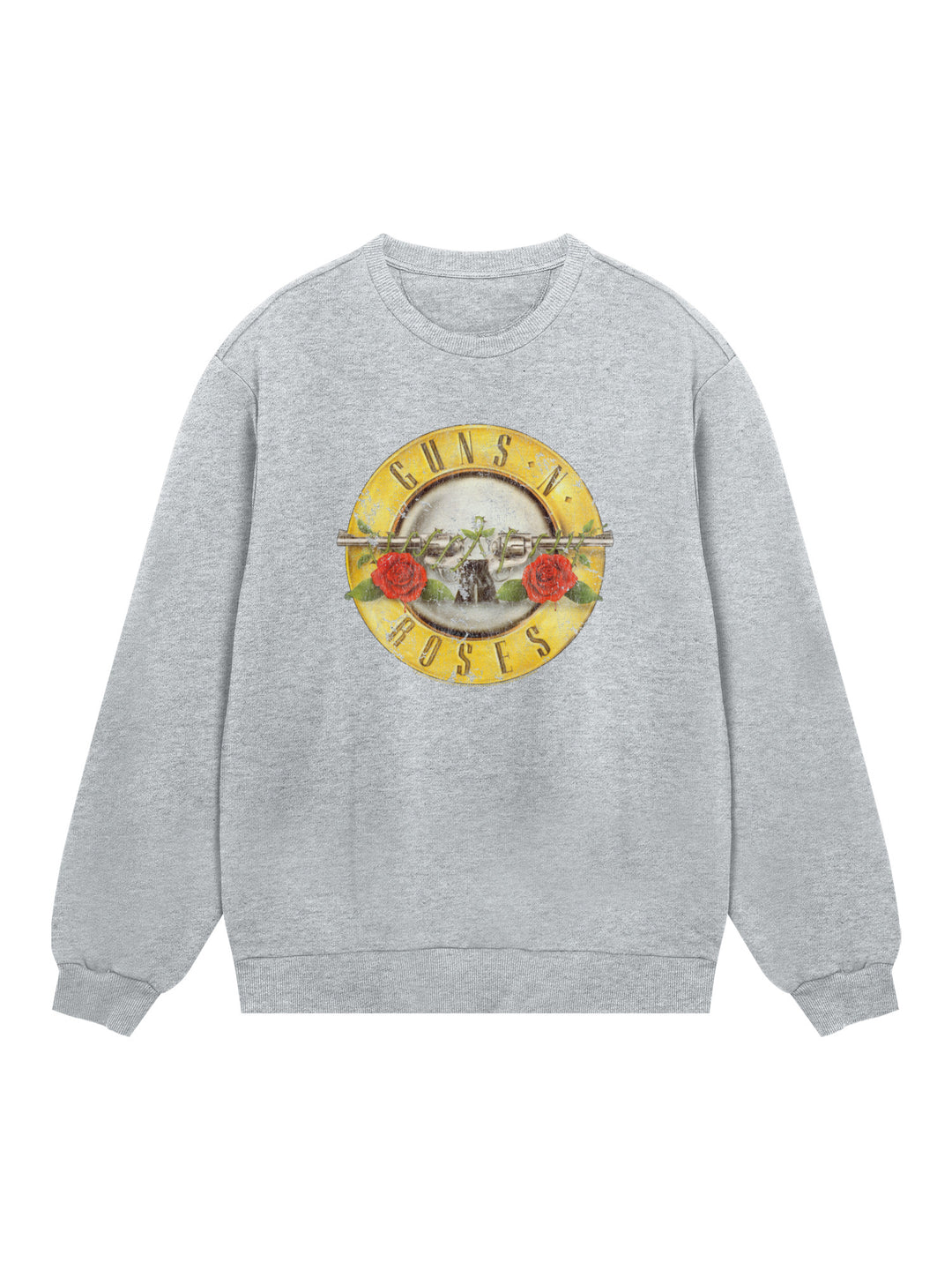 Guns n' Roses Vintage Bullet Logo Mens Regular Sweatshirt
