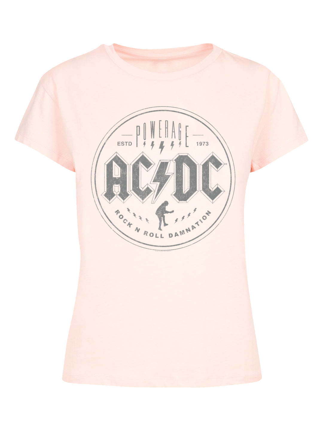 ACDC Rock N Roll Damnation with Ladies Box Tee