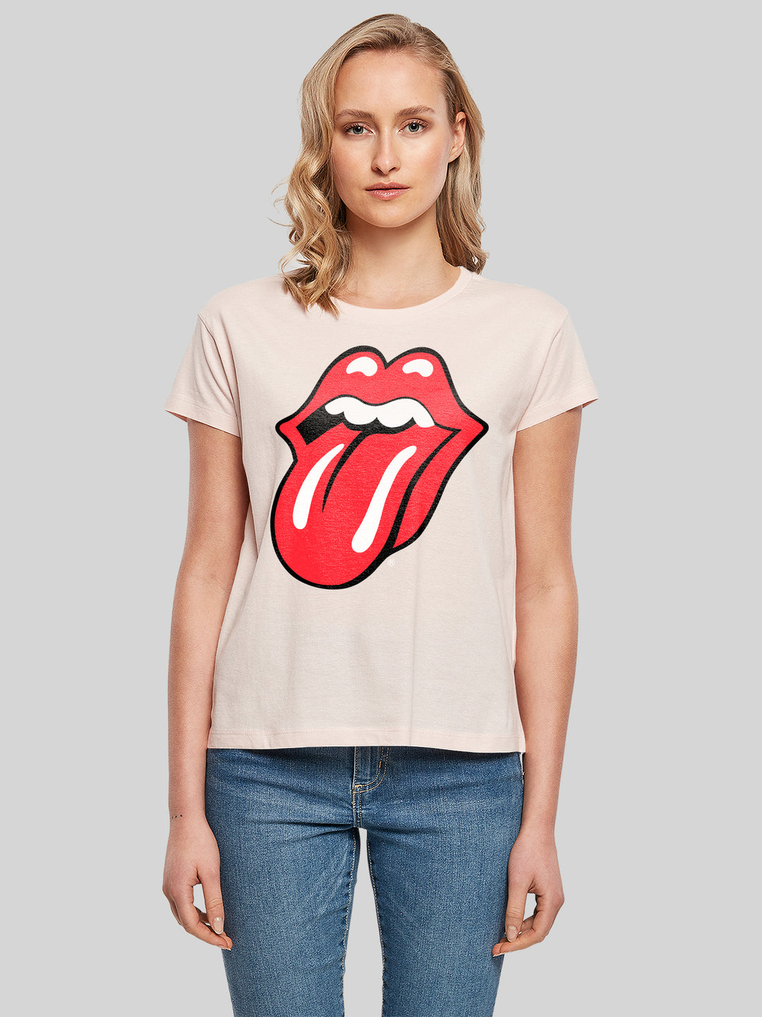 The Rolling Stones Classic Tongue Blk with Ladies Box