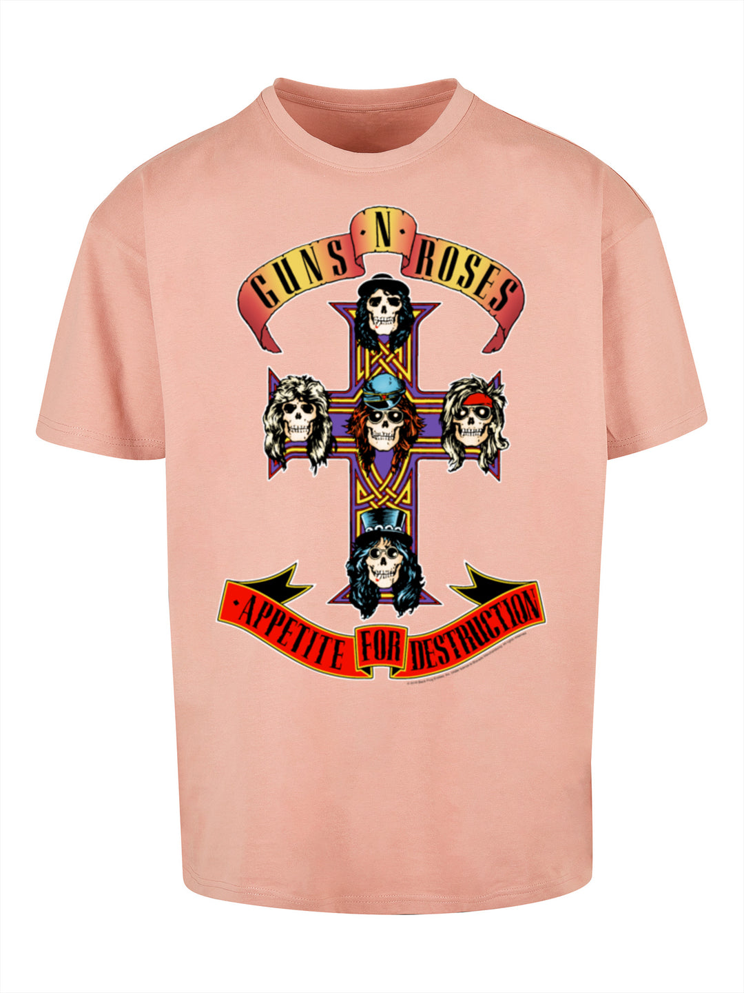 Guns 'n' Roses Appetite For Destruction with Heavy Oversize Tee