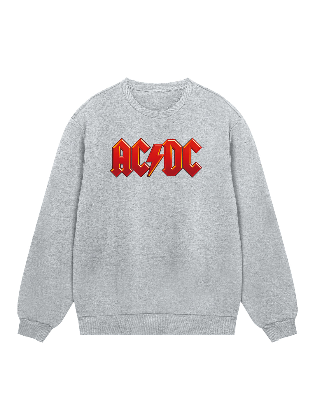 ACDC Dark Red Logo with True Blanks | Mens Regular Sweater