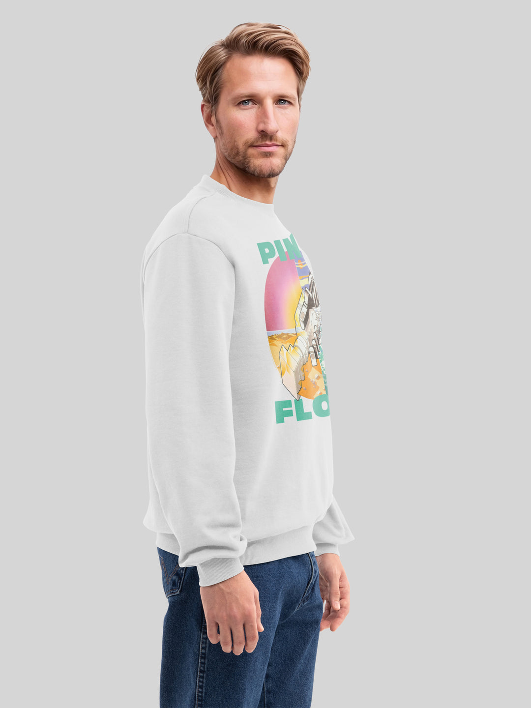 Pink Floyd Wish You Were Here Men's Organic Sweatshirt