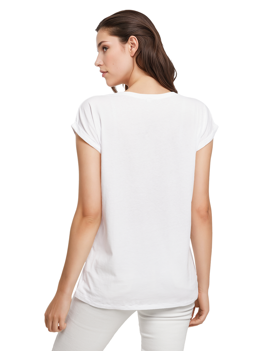 ACDC Red Ice Logo Ladies Extended Shoulder Tee