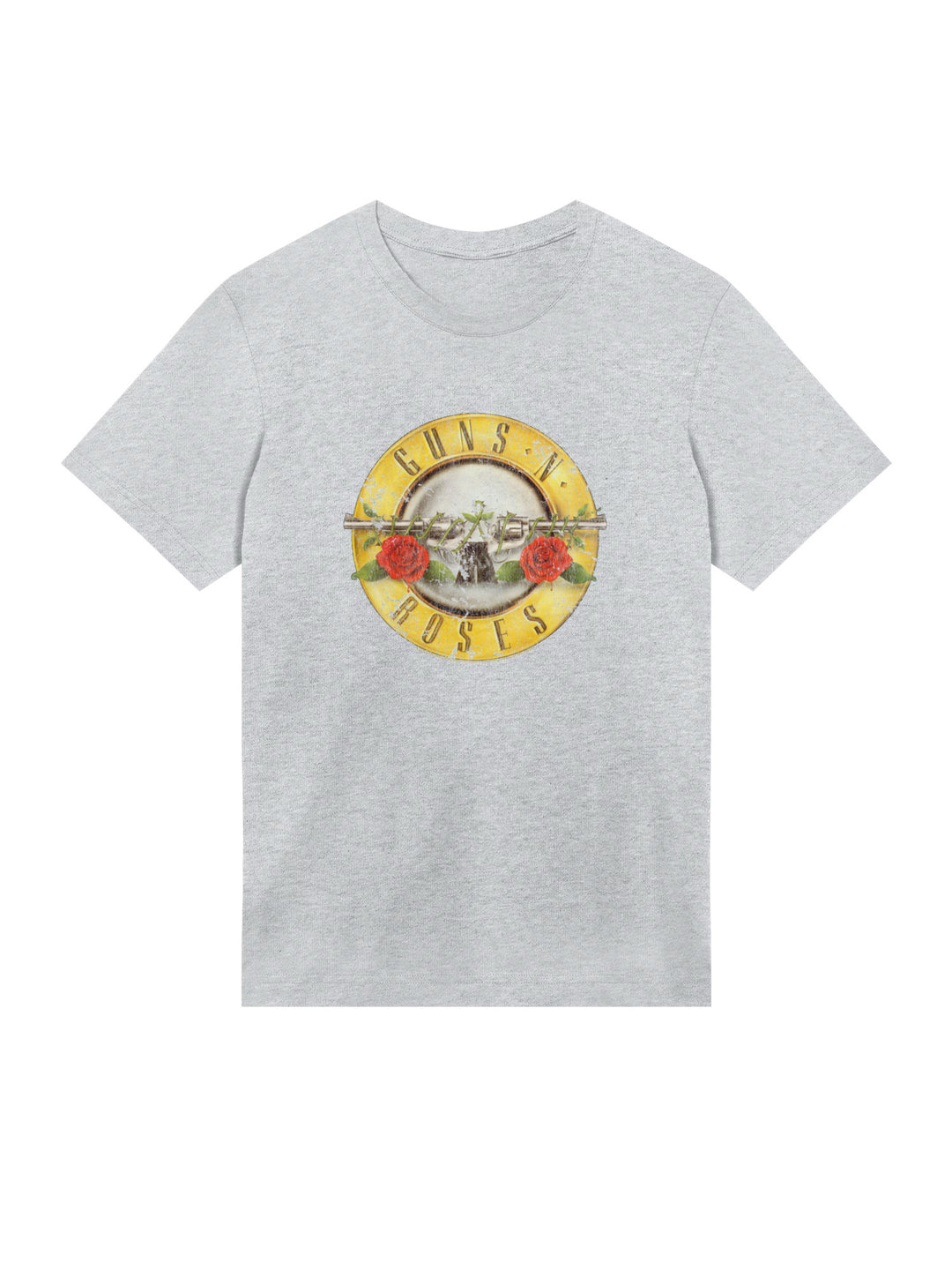 Guns n' Roses Vintage Bullet Logo Mens Regular Tee