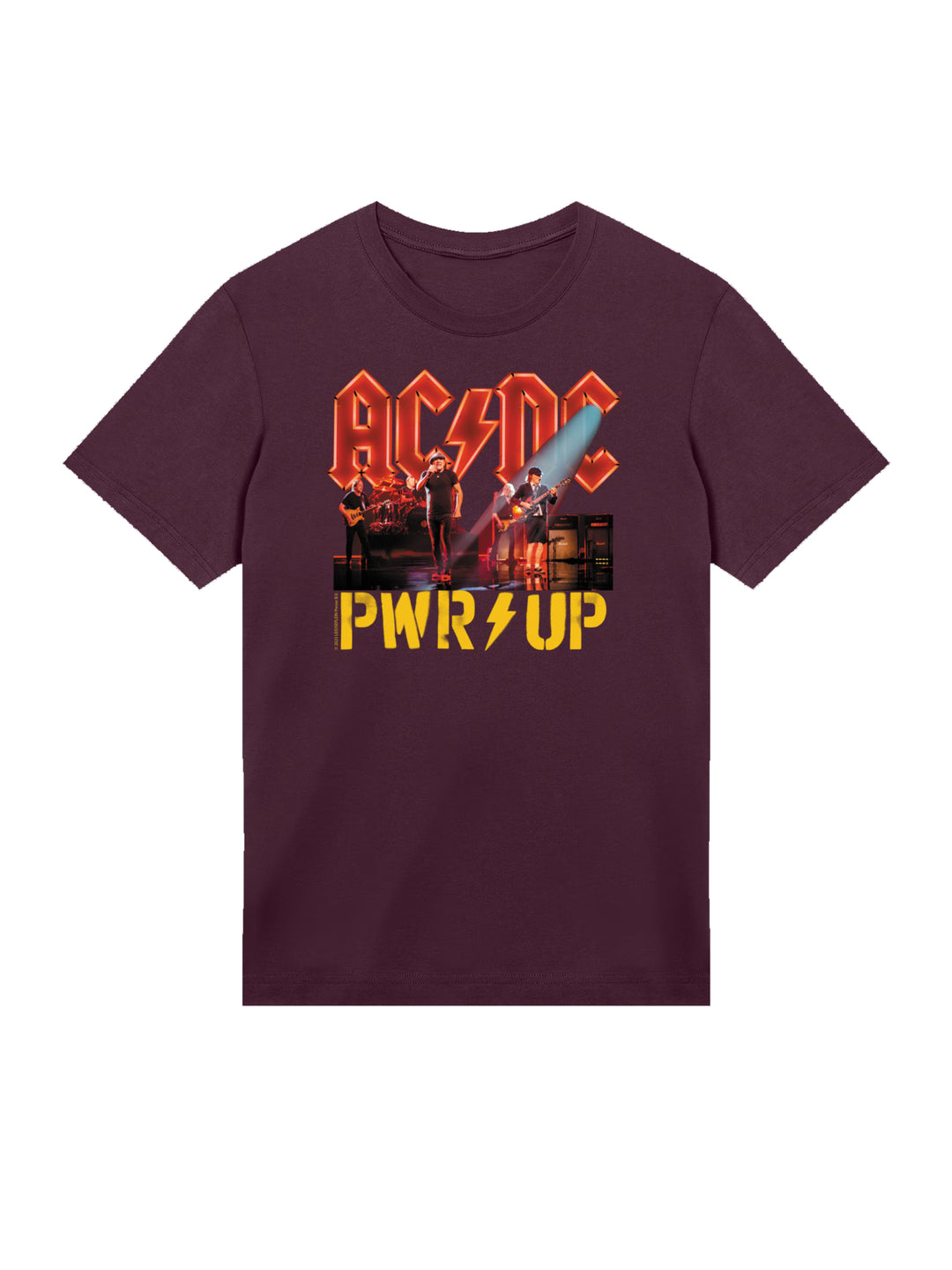 ACDC PWRUP Stage Lights with True Blanks | Mens Regular Tee