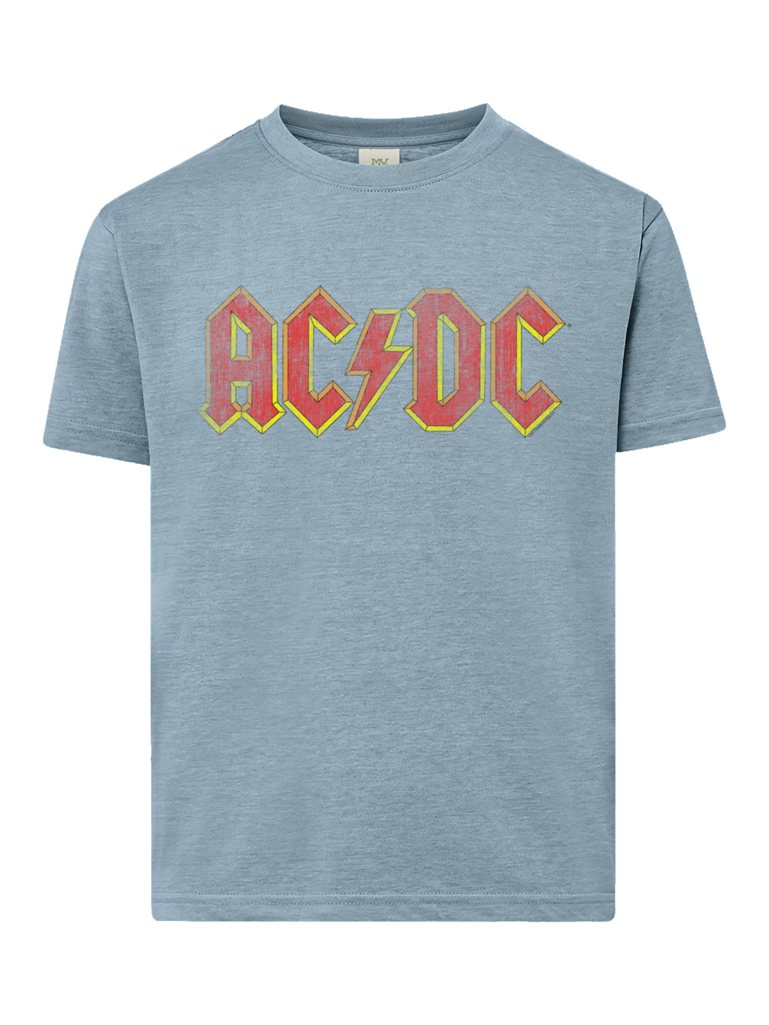 AC/DC Distressed Red Logo with Youth Buddy Tee