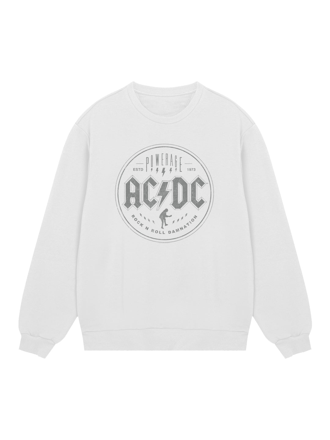 ACDC Rock N Roll Damnation with True Blanks | Mens Regular Sweater